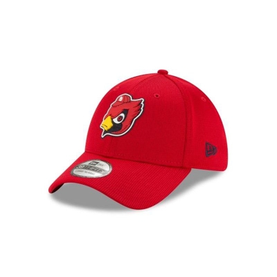 St. Louis Cardinals Gorra | New Era MLB Clubhouse Collection 39thirty Stretch Fit Cap Mexico - Rojos